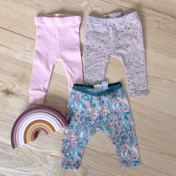 Zara 3-6 month legging lot - Picture 1 of 5